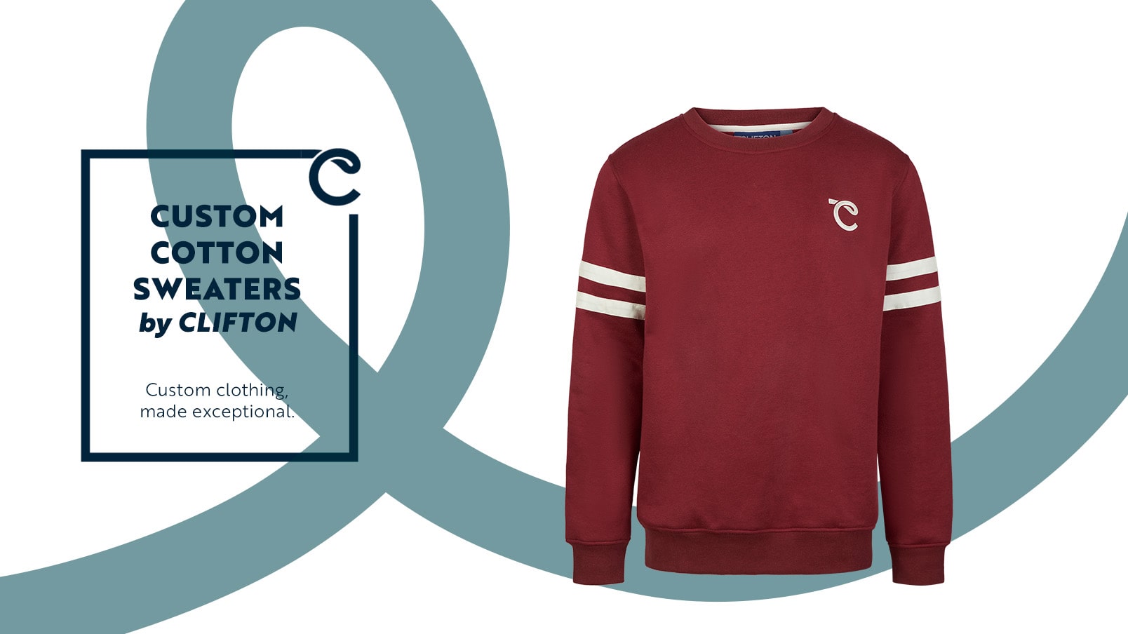 CLIFTON Randall Custom Crewneck Sweatshirt